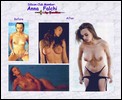Anna Falchi nude comics